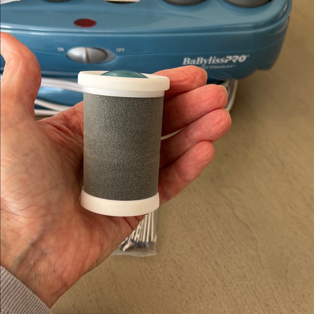 BaBylissPRO Nano Titanium Hot Rollers - Teal & Ivory - Picture 2 of 11